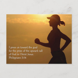 Drücken auf die Postkarte für das Ziel