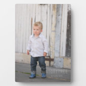 Drucken auf einem FOTO-PLAQUE mit Stand Fotoplatte (Vorderseite)