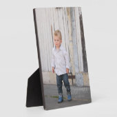 Drucken auf einem FOTO-PLAQUE mit Stand Fotoplatte (Seite)