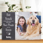 Drucken auf unserem Hearts Dog Pet Memorial Fotoplatte