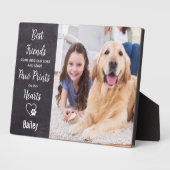 Drucken auf unserem Hearts Dog Pet Memorial Fotoplatte (Seite)
