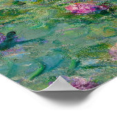 DRUCKEN | Claude Monet (40"x40") Nymphéas Poster (Ecke)