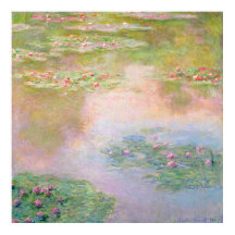 DRUCKEN | Claude Monet (40"x40") Nymphéas
