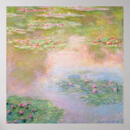 DRUCKEN | Claude Monet (40"x40") Nymphéas Poster