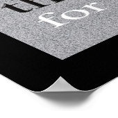 Drucken - Danke, 001 Poster (Ecke)