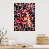 DRUCKEN DER "Addict"-Serie Poster (Küche)