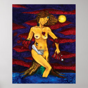 DRUCKEN DER "Hollow"-Serie Poster