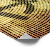 Drücken der Schaltfläche Poster (Ecke)