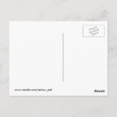 Drücken der Schaltfläche Postkarte (Rückseite)