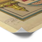 Drucken des Emanzipationsdokuments Poster (Ecke)