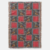 Drucken des peruanischen Moche-Musters aus der Zei Decke (Vorderseite Vertikal)