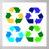 Drucken gerecycelt poster (Vorne)