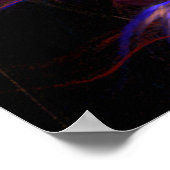 Drucken: In die Flamme 2 Poster (Ecke)