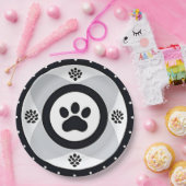 Drucken mit dekorativen Elementen Pappteller (Party)