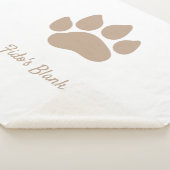 Drucken mit dem Namen des Hundes anpassen Sherpadecke (3/4)