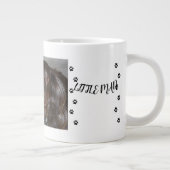 Drucken mit Foto und Name des Haustiers Jumbo-Tasse (Rechts)