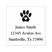 Drucken mit Herz-Rücksendeadresse | Permastempel (Design)