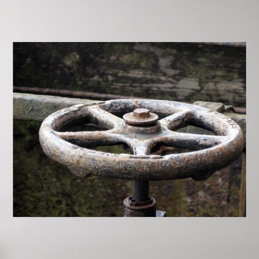 Drucken mit rostfreiem Ventil Poster (Vorne)
