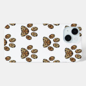 Drucken mit schwarzem Leopard-Sparkon Case-Mate iPhone Hülle (Rückseite (Horizontal))