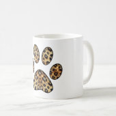 Drucken mit schwarzem Leopard-Sparkon Kaffeetasse (VorderseiteRechts)