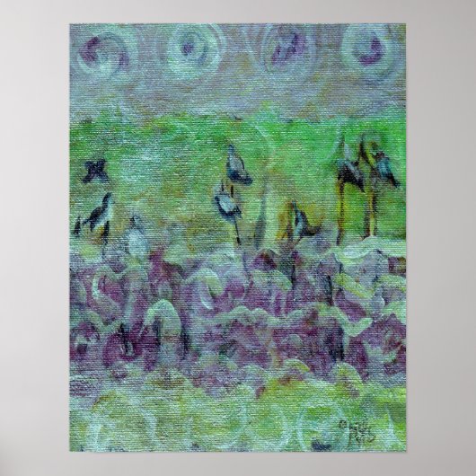 Drucken neuer Anfänge Poster (Vorne)