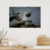Drucken nicht stören poster (Küche)
