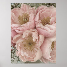 DRUCKEN | Peonies I - 24in x 32in Poster