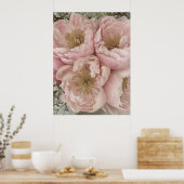 DRUCKEN | Peonies I - 24in x 32in Poster (Küche)