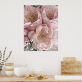 DRUCKEN | Peonies III - 24in x 32in Poster (Küche)