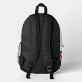 Drucken Schneiden Nähen Rucksack (Rückseite)