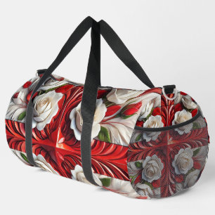Drucken, Schneiden, Nähen Tasche mit den Farben de