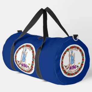 Drucken, Schneiden, Nähen Tasche, Virginia Staatsf Duffle Bag