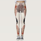 drucken Sie auf allen PINK SNOW QUEEN LEGGINGS (Vorderseite)
