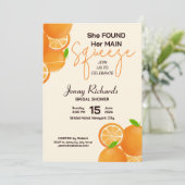 Drücken Sie das Party Einladung (Stehend Vorderseite)