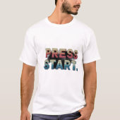 Drücken Sie den T - Shirt Start. (Vorderseite)