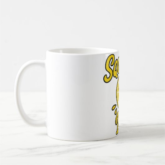 Drücken Sie den Tag Kaffeetasse (Links)