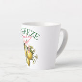 Drücken Sie den Tag Vintag Lemon Botanical Milchtasse (Rechte Ecke)