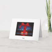 Drücken Sie die Grußkarte beliebige Taste. Karte (Rückseite)