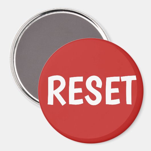 Drücken Sie die Reset-Taste. Magnet (Vorderseite/Rückseite)