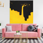 Drucken Sie die robuste Leinwand. Leinwanddruck (Insitu (Wohnzimmer))