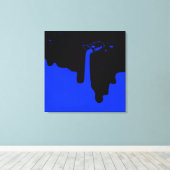 Drucken Sie die robuste Leinwand. Leinwanddruck (Insitu (Holzboden))