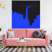 Drucken Sie die robuste Leinwand. Leinwanddruck (Insitu (Wohnzimmer))