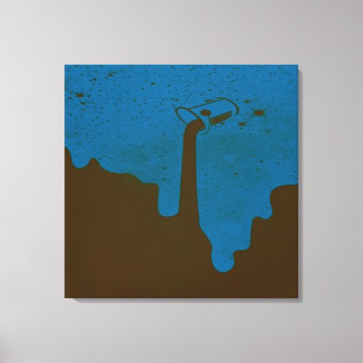 Drucken Sie die robuste Leinwand. Leinwanddruck (Vorderseite)