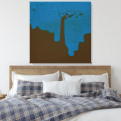 Drucken Sie die robuste Leinwand. Leinwanddruck (Insitu (Schlafzimmer))