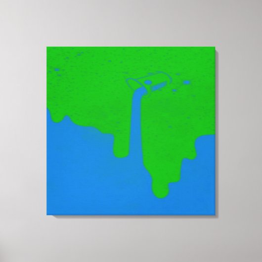 Drucken Sie die robuste Leinwand. Leinwanddruck (Vorderseite)