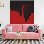 Drucken Sie die robuste Leinwand. Leinwanddruck (Insitu (Wohnzimmer))