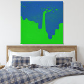 Drucken Sie die robuste Leinwand. Leinwanddruck (Insitu (Schlafzimmer))