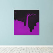 Drucken Sie die robuste Leinwand. Leinwanddruck (Insitu (Holzboden))