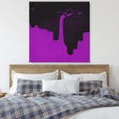 Drucken Sie die robuste Leinwand. Leinwanddruck (Insitu (Schlafzimmer))