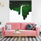 Drucken Sie die robuste Leinwand. Leinwanddruck (Insitu (Wohnzimmer))